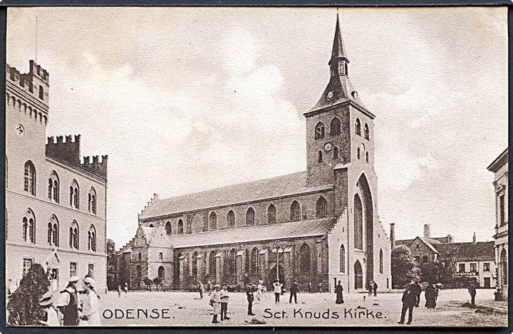 Odense. Sct. Knuds Kirke. Stenders no. 16382. 