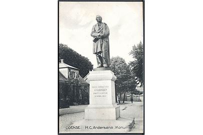 Odense. H. C. Andersens Monument. Stenders no. 7199. 