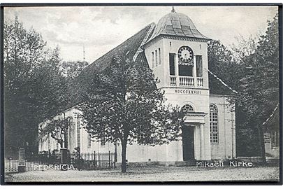 Fredericia. Mikaeli Kirke. Adams Postkort Central no. 1714. 