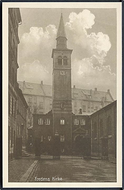 København. Fredens Kirke. Dansk Lystrykkeri no. 1754. 