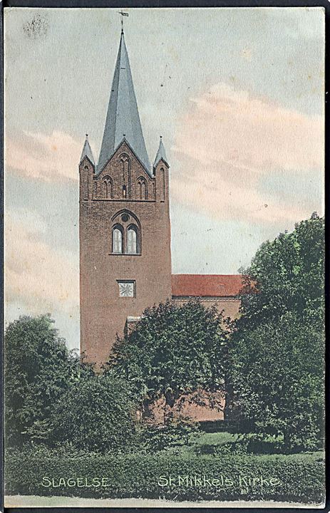 Slagelse. St. Mikkels Kirke. Stenders no. 2410. 