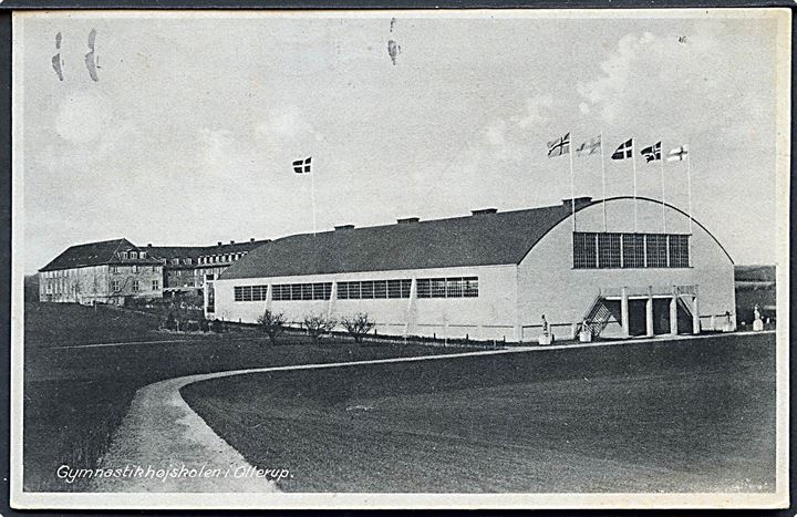 Gymnastikhøjskolen i Ollerup. Stenders no. 81523. 