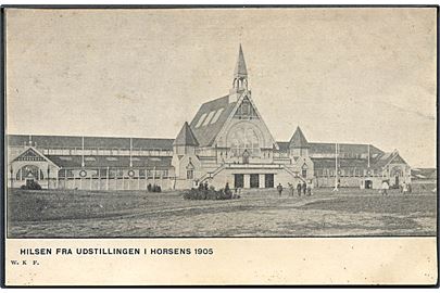 Horsens. Hilsen fra Udstillingen i 1905. Warburgs Kunstforlag u/no. 