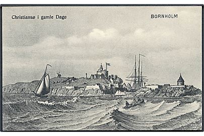 Bornholm. Christiansø i gamle Dage. Frits Sørensens Boghandel no. 209 B. 