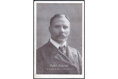 Peter Sabroe (1867 - 1913). Humanist og Socialist. Alex Vincents no. 100. 