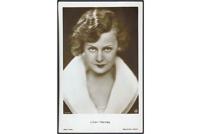 Skuespillerinde Lilian Harvey. Ross Verlag no. 3718 / 1. 