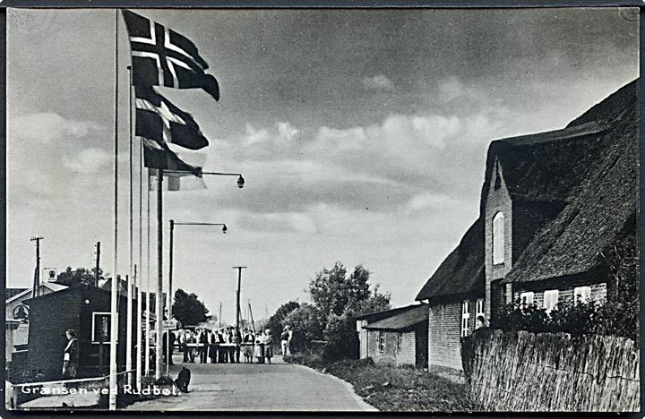 Grænsen ved Rudbøl. Stenders, Tønder no. 94 K. 