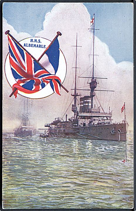 HMS Albemarle, britisk slagskib. No. 483-1.