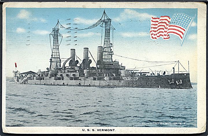 USS Vermont (BB-20), amerikansk slagskib. 