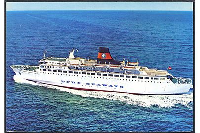 Dana Regina, M/S, DFDS. Afsendt ombord med engelsk 9d annulleret London Paquebot d. 9,1,1980.