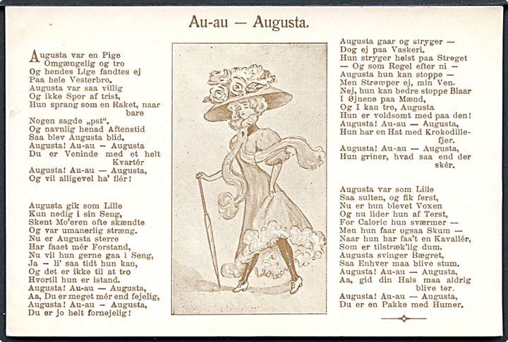 Au - Au - Augusta teksten. No. 44. 