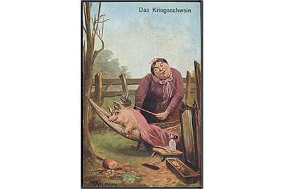M. Kuglmayr: Das Kriegsschwein. S. M. no. 1288. 