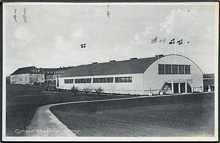 Gymnastikhøjskolen i Ollerup. Stenders no. 81523. 