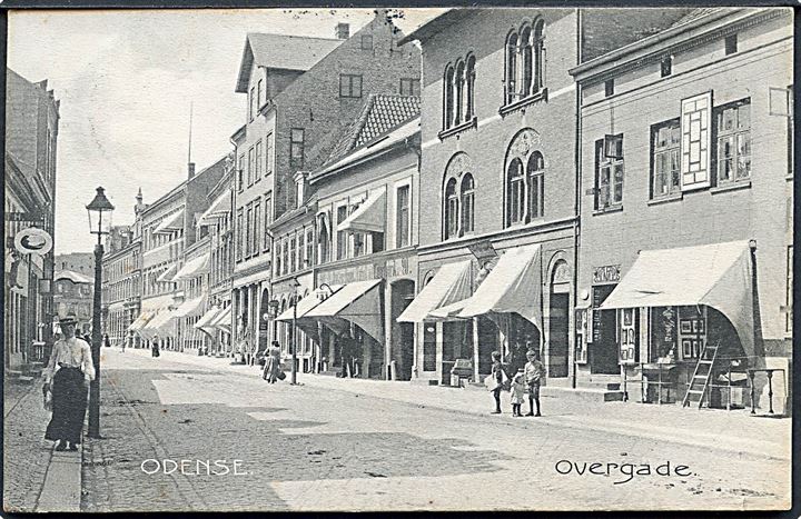 Odense, Overgade. Stenders no. 8972. 