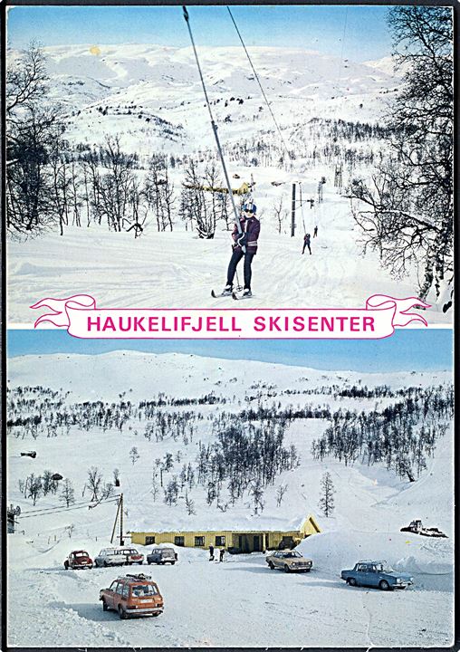Norge. Haukelifjell Skisenter. Vägslid, Telemarken. Normanns Kunstforlag no. H  - 24 - 99.