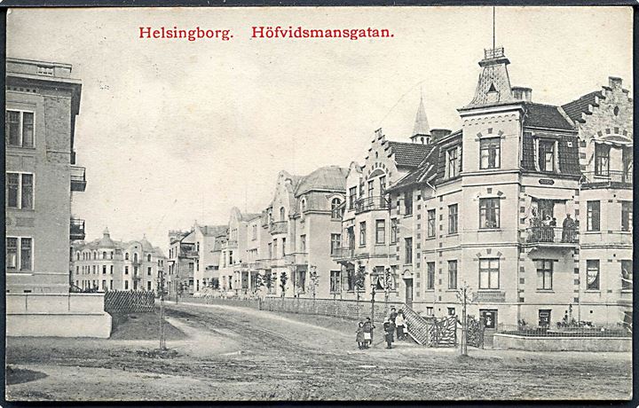 Sverige. Helsingborg. Höfvidsmansgatan. Nis Ld. no. 8425 C. 