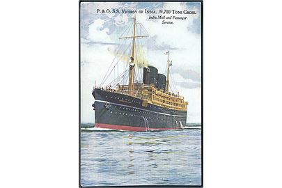 Viceroy of India, S/S, Peninsular and Oriental Steam Navigation Company. U/no.