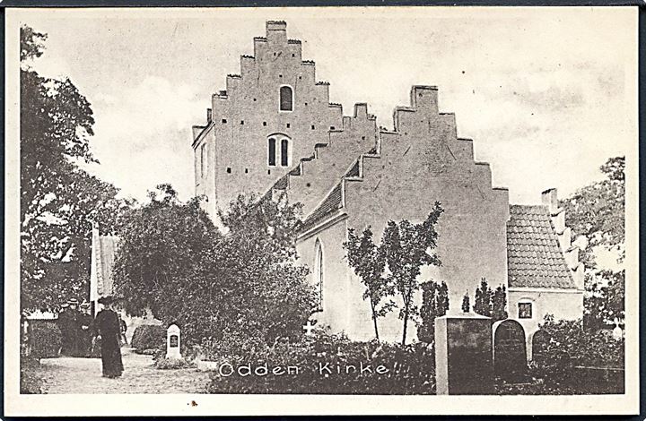 Odden Kirke. Poul Helm no. 11696. 