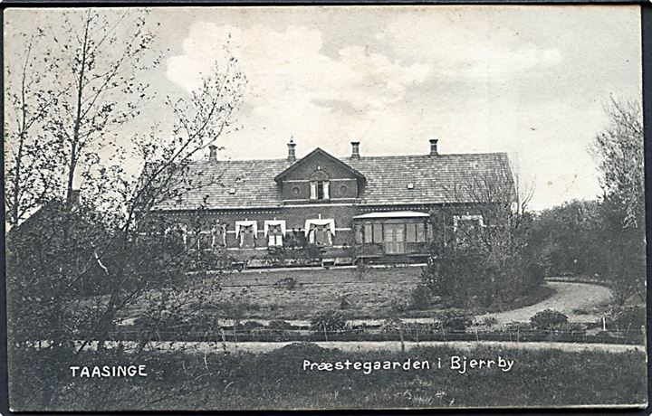 Taasinge. Præstegaarden i Bjerreby. Stenders no. 11155. 