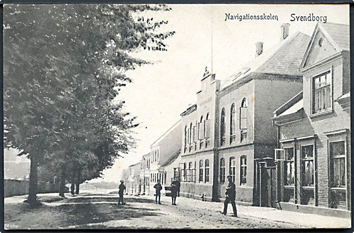 Svendborg. Navigationsskolen. Peter Alstrups no. 3402. 