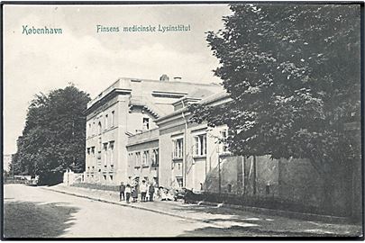 København. Finsens medicinske Lysinstitut. Peter Alstrups no. 103. 