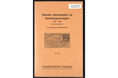 Danske særstempler og førstedagsstempler 1901-1952 ved Max Nørgaard. 32 sider.