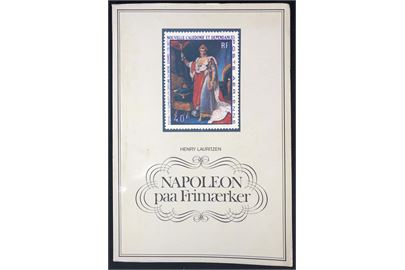 Napoleon paa Frimærker, Henry Lauritzen. Illustreret 63 sider
