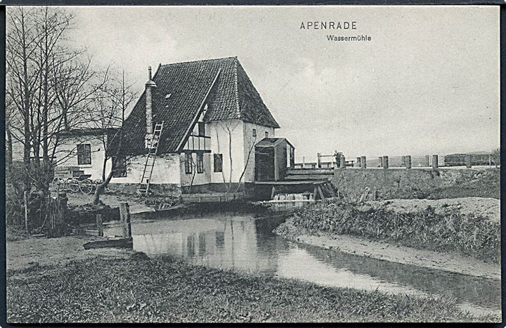Aabenraa, vandmølle. A. Wohlenberg no. 46141.