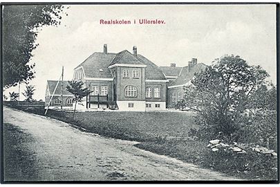 Realskolen i Ullerslev. H. Sch. Fotograf u/no. 