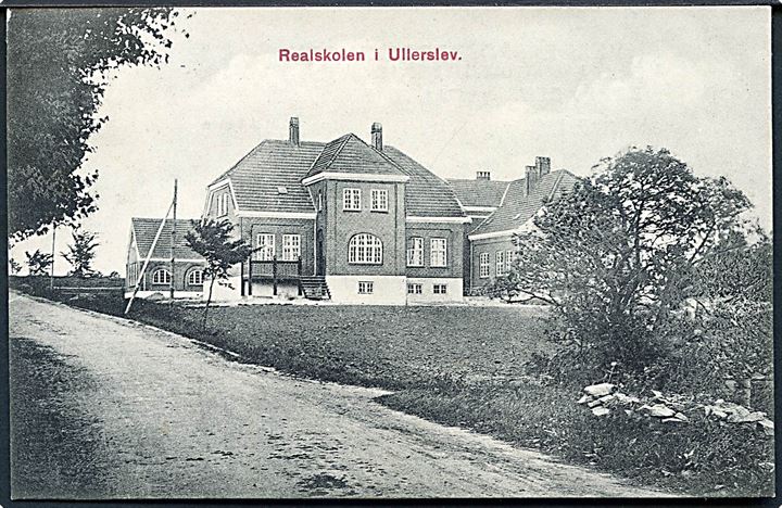 Realskolen i Ullerslev. H. Sch. Fotograf u/no. 