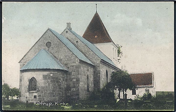 Kattrup Kirke. Stenders no. 9599. 