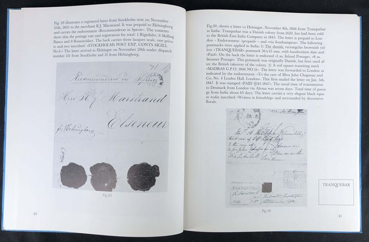 The postal history of Helsingør 1740-1864 af Børge Lundh. Illustreret posthistorisk gennemgang med beskrivelse af stempler og forsendelsesveje. 126 sider.