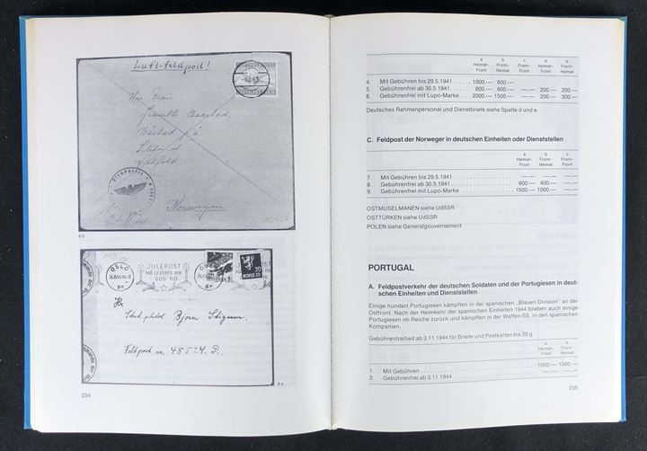 Michel Handbuch-Katalog Deutsche Feldpost 1937-1945 392 sider illustreret katalog og håndbog. 3. udg. 