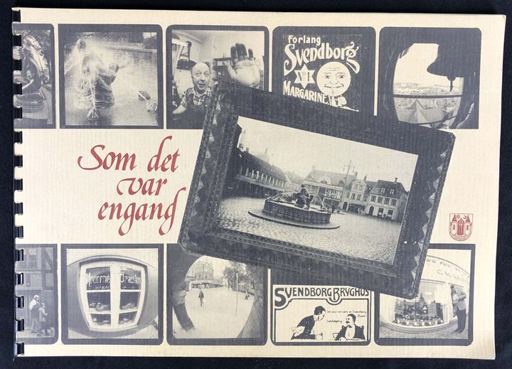 Som det var engang - Svendborg på gamle postkort. Billedhæfte af Ulrik Borgermann & Bjarne Bekker. 38 sider.