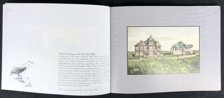Fanø i gamle postkort af Jan Heinemann. Træk af øens historie omkring 1900-tallets begyndelse. 105 sider.
