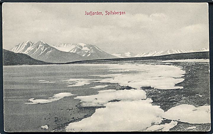 Spitsbergen, Isefjorden. Mittet & Co. no. 622.