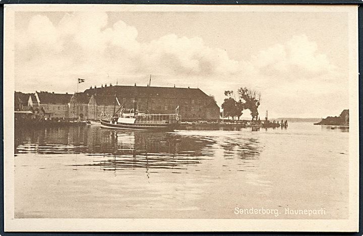 Sønderborg. Havneparti. Stenders, Sønderborg no. 22. 