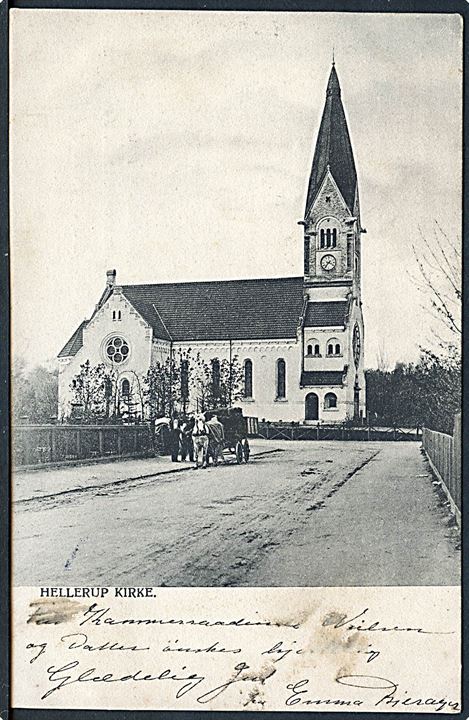 Hellerup Kirke. Peter Alstrups no. 413. 