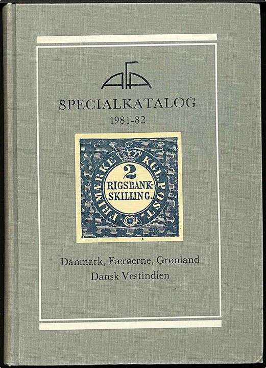 AFA Specialkatalog 1981-82. Klassisk special katalog med specialafsnit med Tofarvede. Indb. 448 sider. Godt stand. 