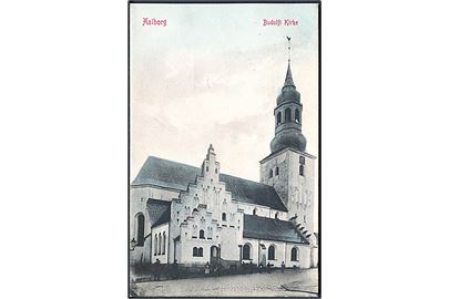 Aalborg. Budolfi Kirke. Warburgs Kunstforlag no. 2562. 