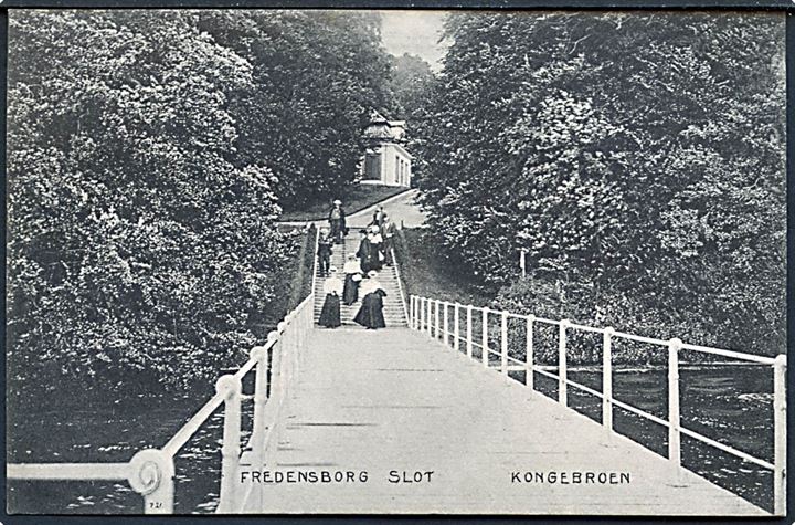 Fredensborg Slot. Kongebroen. Peter Alstrups no. 8678. 