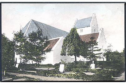 Lyngby Kirke. Stenders no. 8464. 