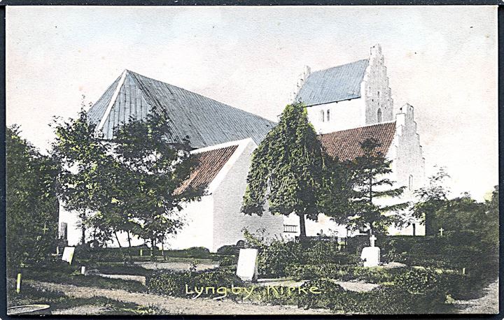 Lyngby Kirke. Stenders no. 8464. 