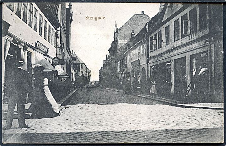 Helsingør, Stengade. Ludvig Christensen no. 405. 
