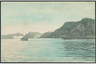 Svalbard. Virgo Havn med S/S “Kong Harald”. B. M. Schönberg no. 1685.