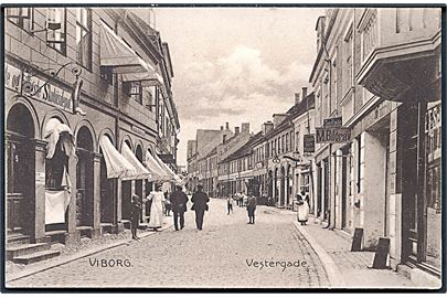 Viborg, Vestergade. Stenders no. 24261.