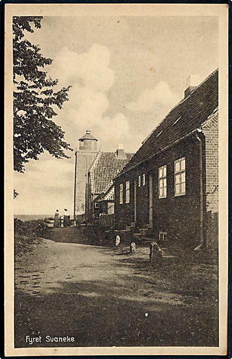 Bornholm. Svaneke Fyr. Stenders no. 51707. 