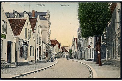 Tønder, Vestergade. Reinicke & Rubin, Magdeburg 1905. 