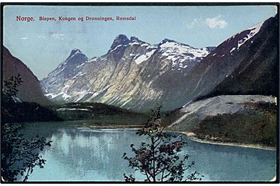 Norge. Bispen, Kongen & Dronningen, Romsdal. Mittet & Co. no. 94. 