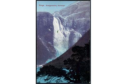Norge. Skjæggedalsfos, Hardanger. Mittet & Co. no. 102. 